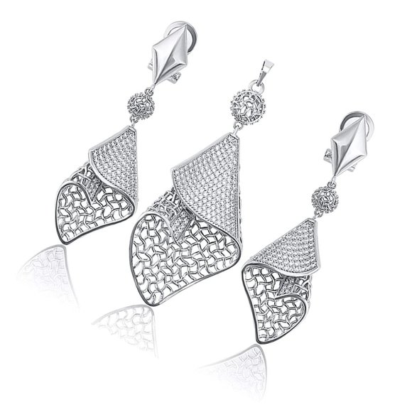 Charles Delon Pendant Jewelry Set for Women - Picture 2 of 3